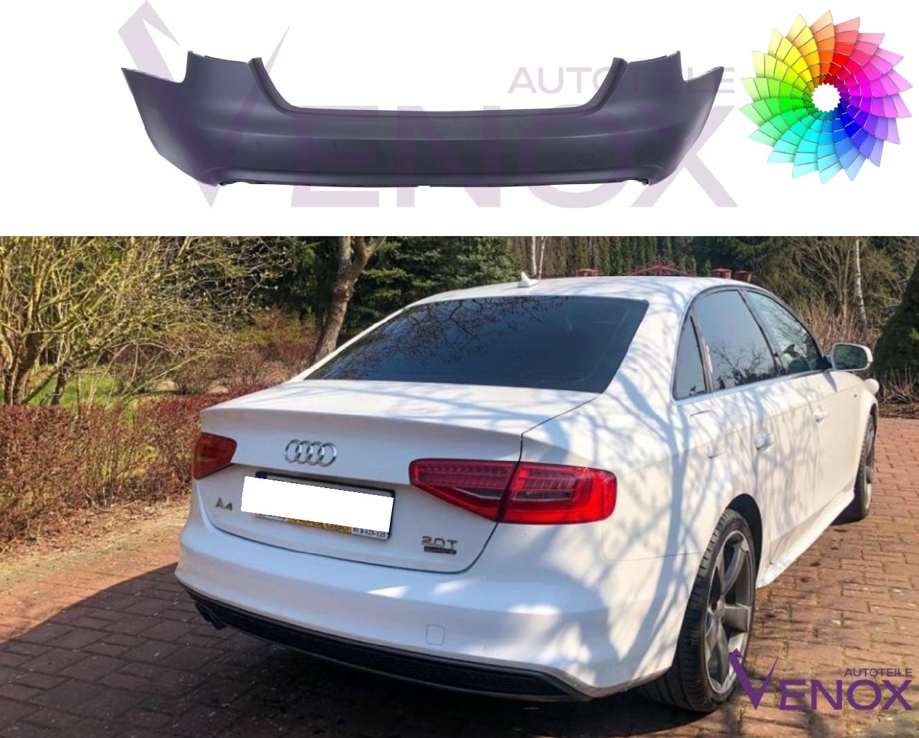 Voor Audi A4 B8 11-15 Liftbumper Achter Geschilderd In Kleur Naar Keuze NIEUW - Afbeelding 2