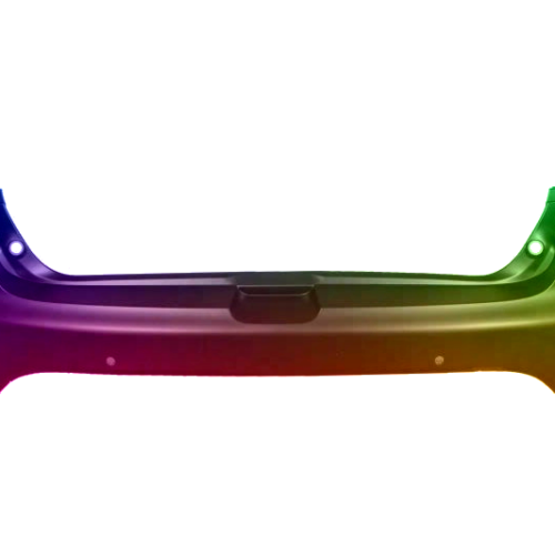 Voor Renault Clio IV Achterbumper gespoten in gewenste kleur 2012-2019 4 PDC