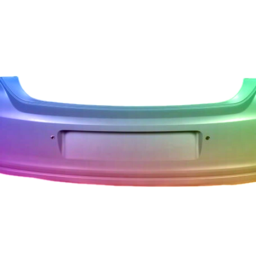 Voor VW Polo 6R 2009-2014 PDC achterbumper gespoten in de gewenste kleur