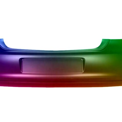 Voor VW Polo 6R 2009-2014 achterbumper gespoten in de gewenste kleur