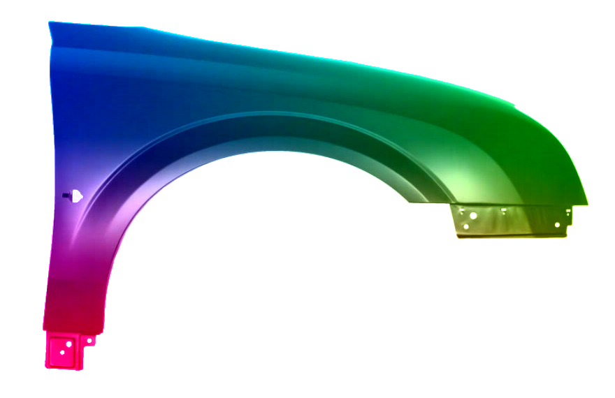 Voor Opel Vectra C Signum 01-05 FRONT RIGHT Spatbord IN Z298 gespoten NIEUW - Afbeelding 2