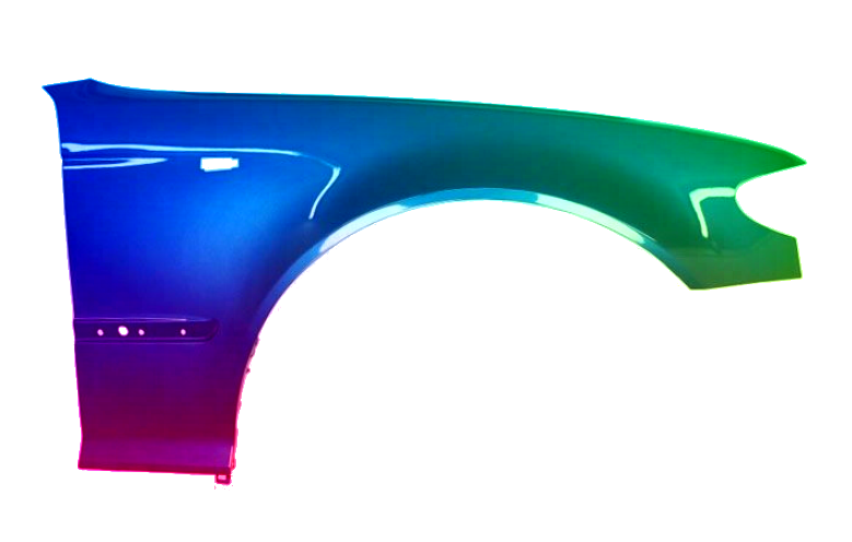 Voor BMW E46 01-05 FRONT RIGHT Spatbord IN 364 gespoten NIEUW - Afbeelding 2