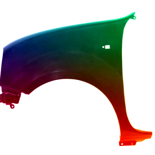 Spatbord Renault Kangoo links gespoten in gewenste kleur 1998-2002 NIEUW