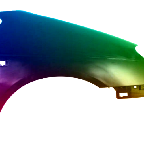 Spatbord Renault Scenic rechts gespoten in gewenste kleur 1999-2003 NIEUW