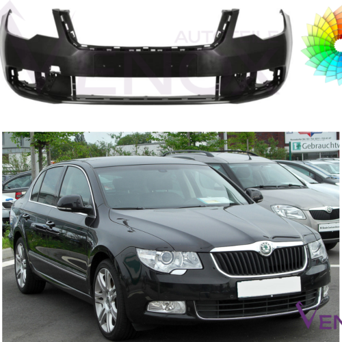 Voor Skoda SuperB 2008-2013 Voorbumper gespoten in de gewenste kleur