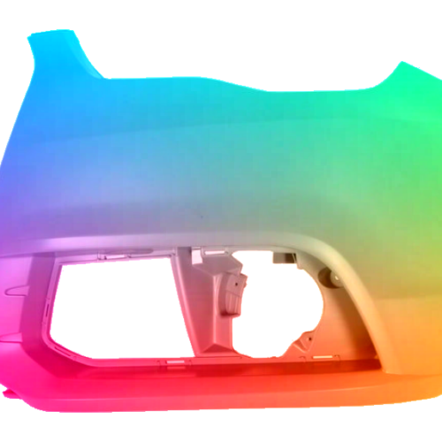 Voor Audi A1 2010-2015 Voorbumper LINKS gespoten in de gewenste kleur NIEUW