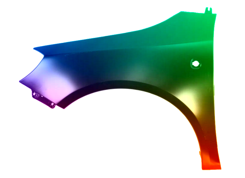 Voor Skoda Fabia 5J 07-15 STOPPEN LINKS GESPOTTEN IN 9573 LF6N NIEUW - Afbeelding 2