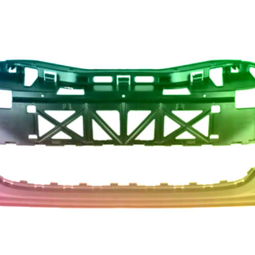 Voor VW Passat CC 357 08-12 2 x PDC voorbumper gespoten in de gewenste kleur