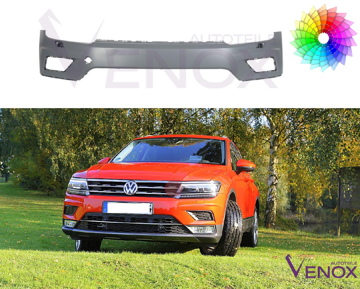 Voor VW Tiguan vanaf 2016 SRA voorbumper gespoten in de gewenste kleur - Afbeelding 2