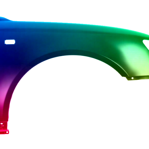 Spatbord rechts Voor Hyundai Sonata (NF) 2005-2008 Gespoten in de gewenste kleur