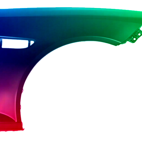 Spatbord rechts Voor Hyundai Tiburon/Coupe (GK) 2006-2009 Gespoten in gewenste kleur