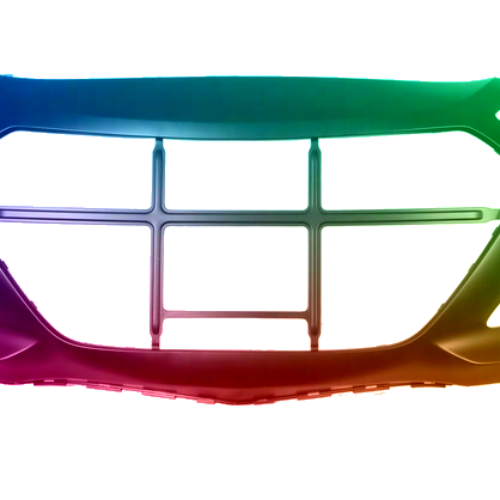 Voor Hyundai I30 (GD) 2012-2017 PDC voorbumper gespoten in de gewenste kleur