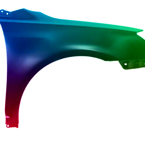 Spatbord rechts Toyota Avensis (T25) 2006-2008 Gespoten in de gewenste kleur