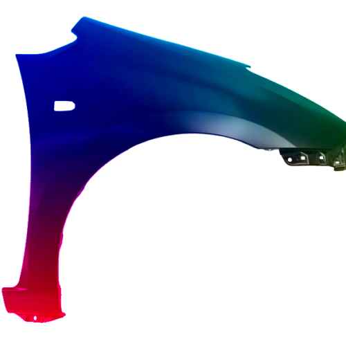 Spatbord rechts Toyota Prius (XW20) 2003-2009 Gespoten in de gewenste kleur