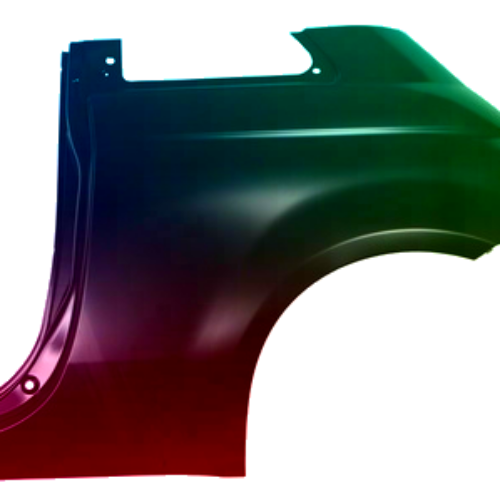 Spatbord links Fiat 500 (312) 2007-2015 Gespoten in gewenste kleur